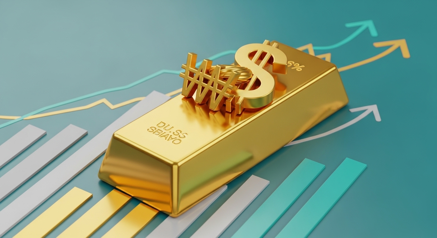 [전문 분석] 환율 급등이 국내 금값 폭등을 부르는 이유와 현명한 금 투자 전략