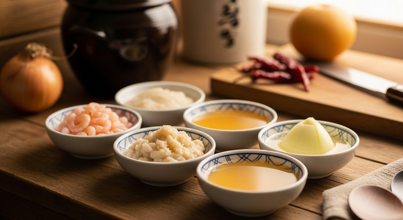 김장김치 20kg 양념 비율