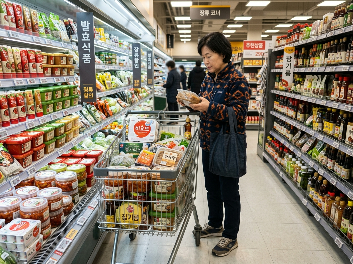발효식 시작법, 소화 예민, 발효식품 종류, 장건강 식단