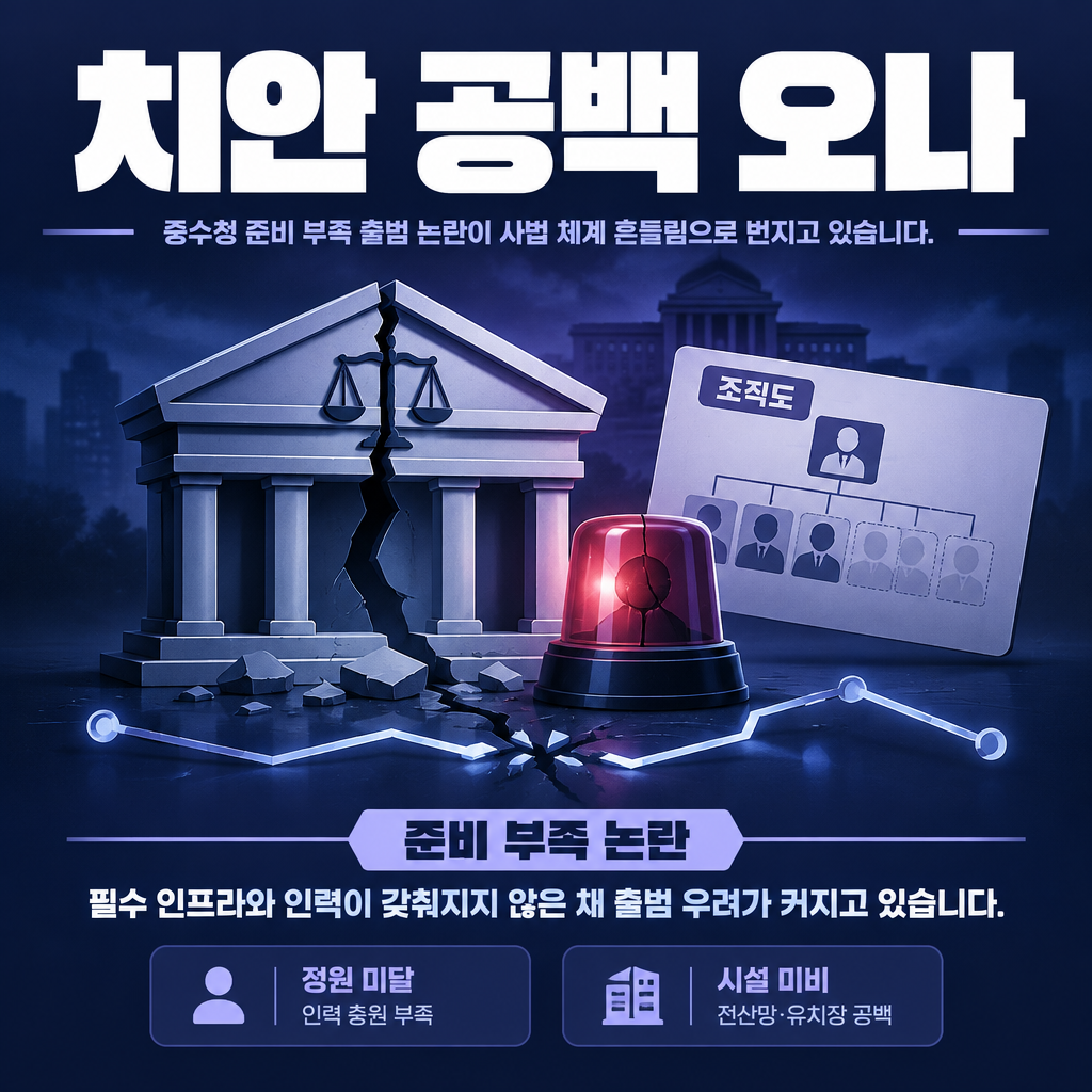 치안 공백 오나