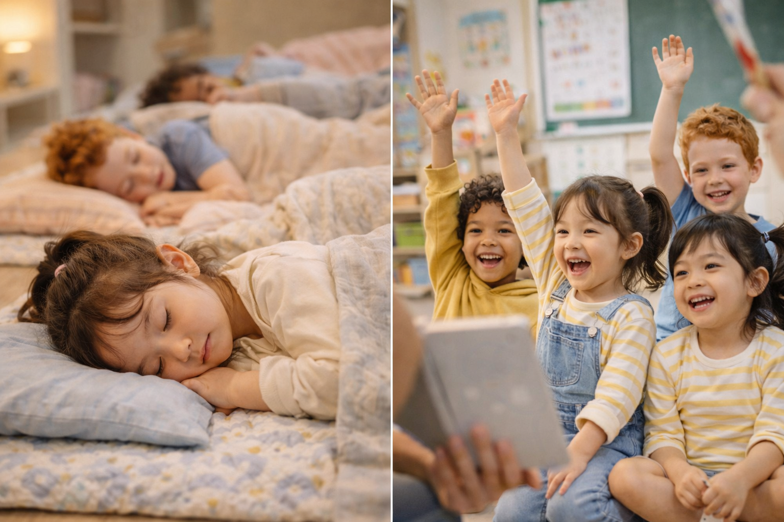 유보통합 정책에 따른 어린이집과 유치원의 차이점 비교 가이드 이미지