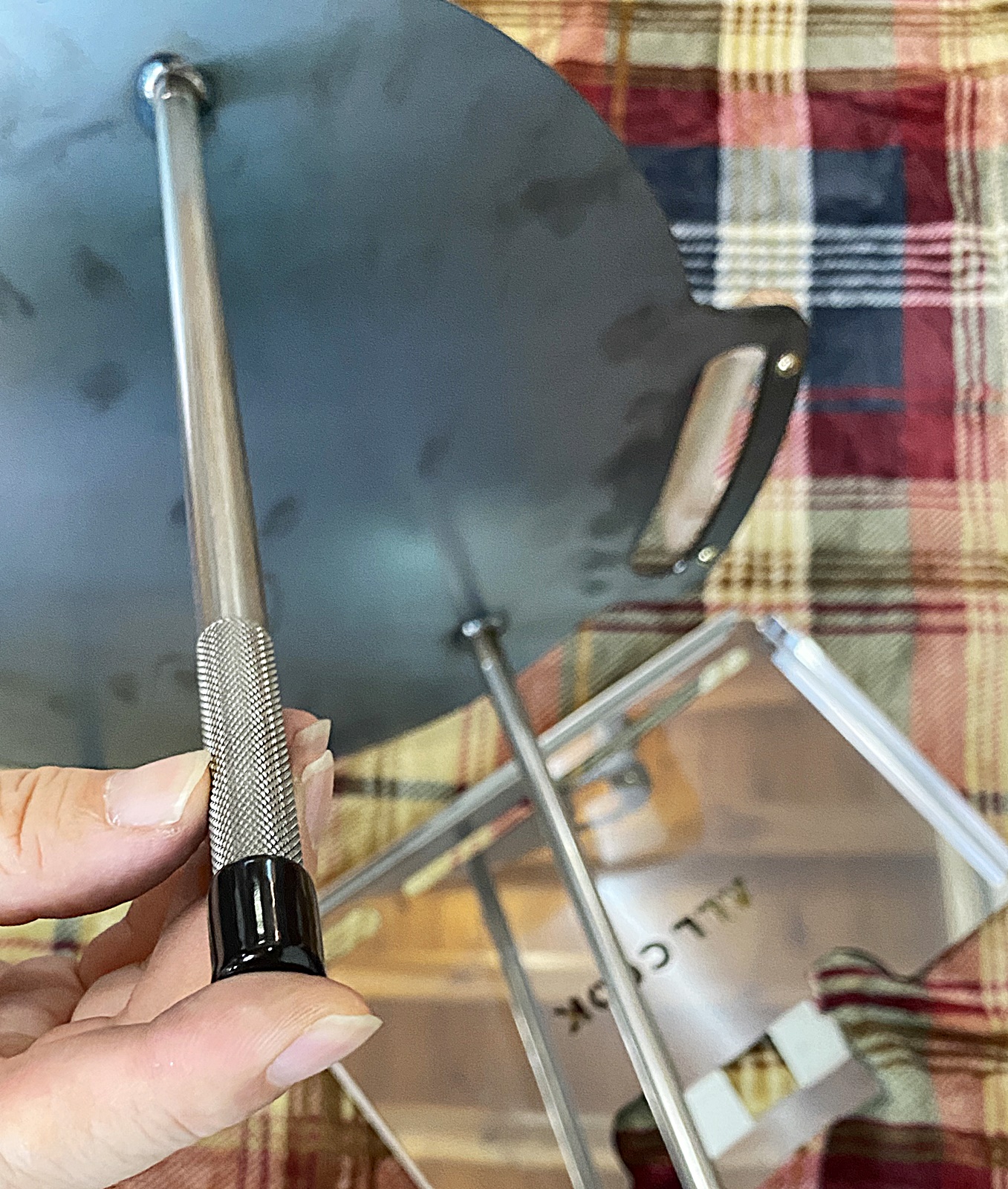 고무캡 다시 끼우기