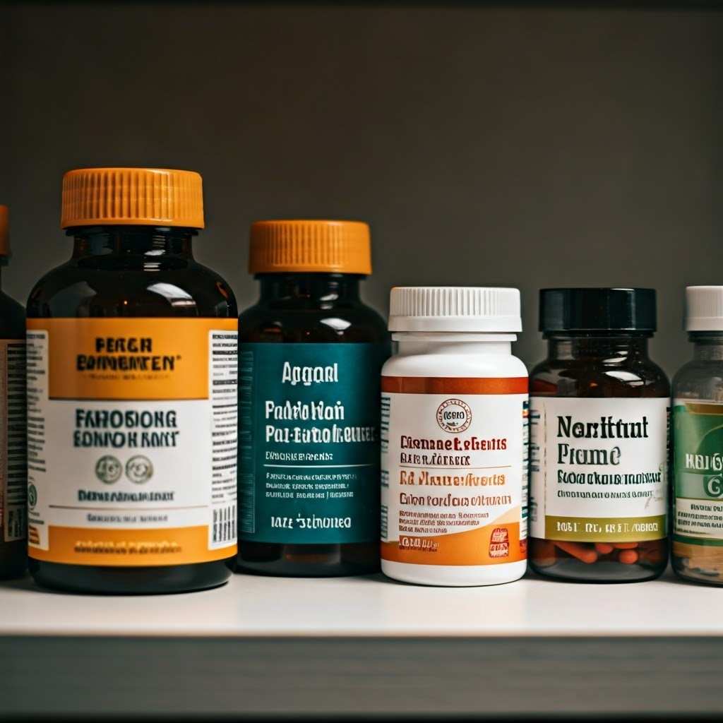 각종 건강기능식품 사진