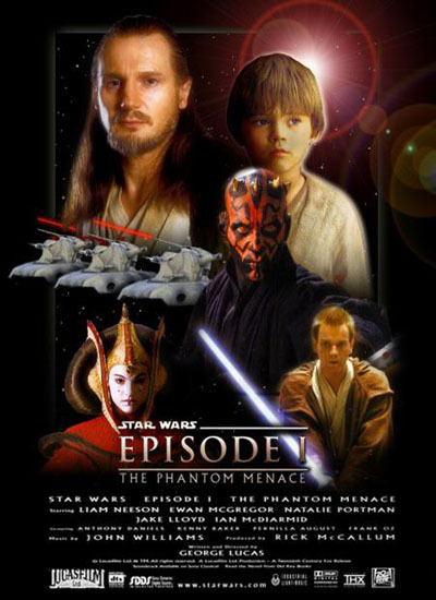 스타워즈: 에피소드 1 - 보이지 않는 위험 포스터 입니다.