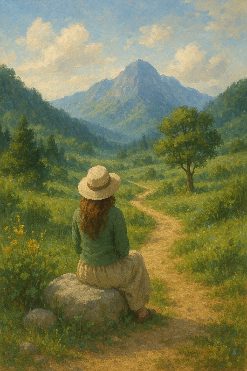 인생의 전환점에서 떠난 치유 여행 관련 사진