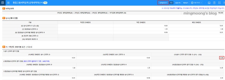 통합 고용 세액공제