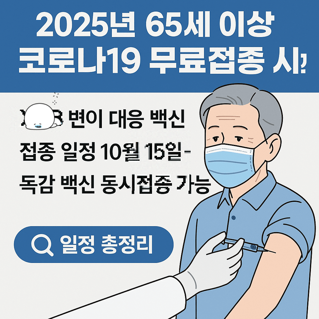 2025코로나무료접종