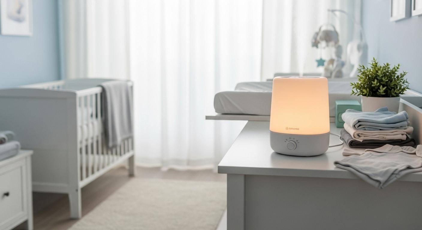 아기방 가습기 필수