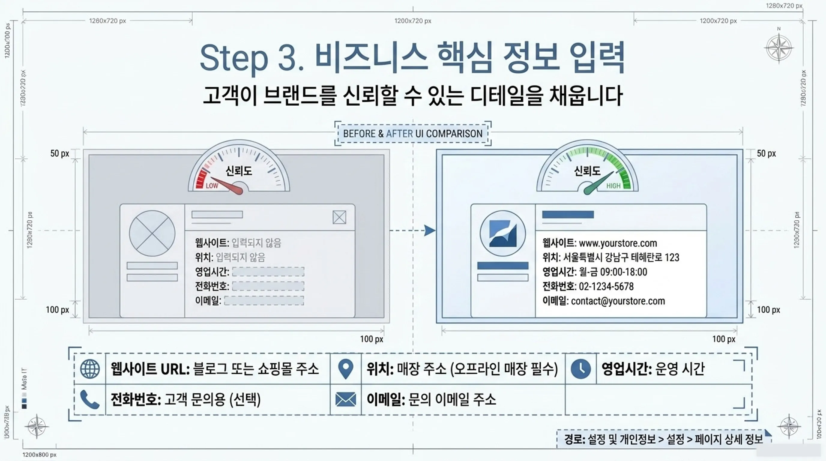페이스북 페이지 개설 방법 기본 정보 입력