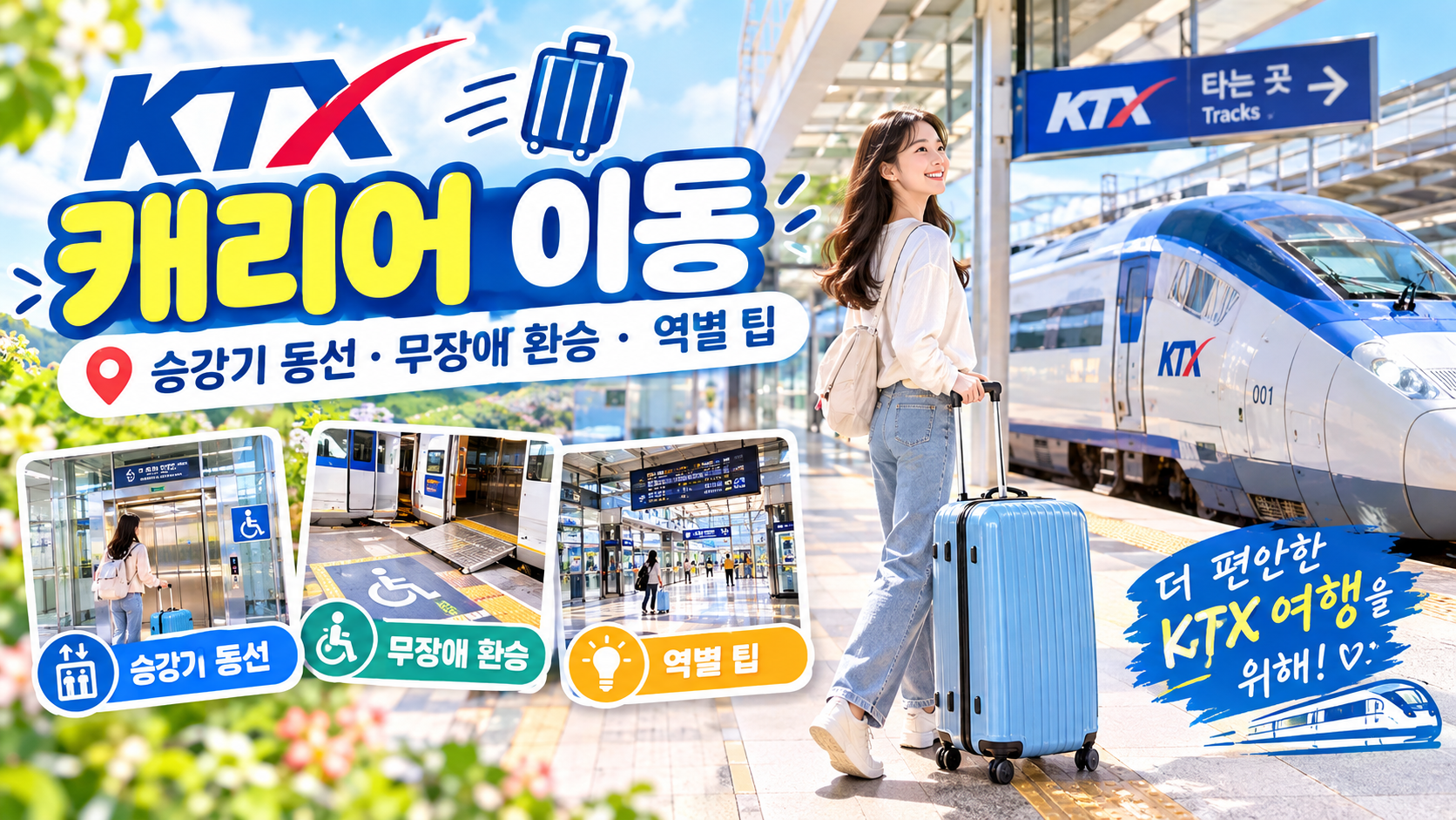 KTX 캐리어 이동