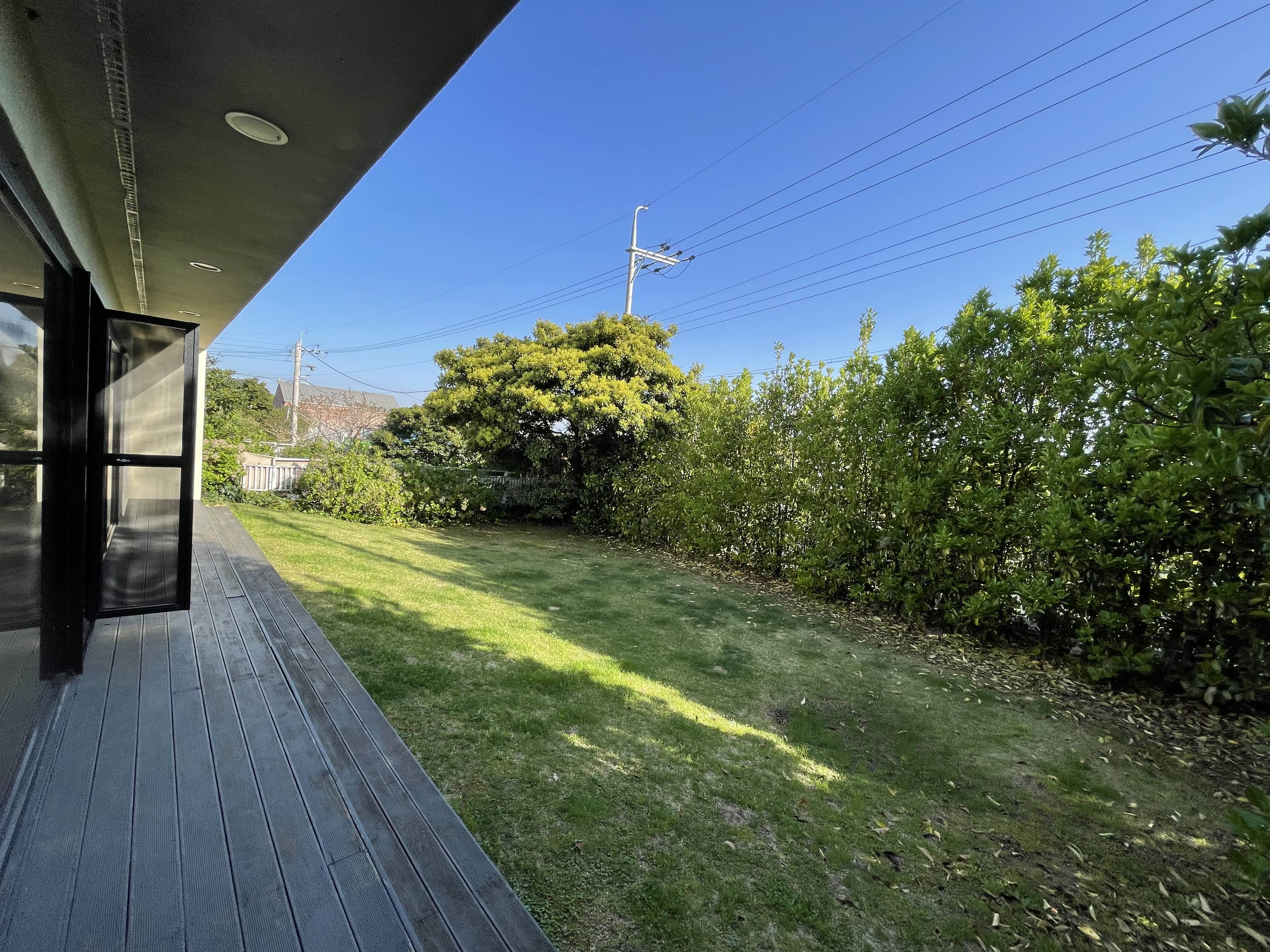 숙소 마당 사진