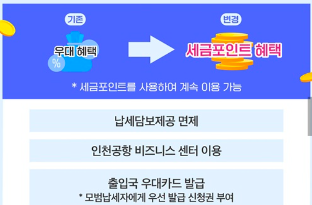 모범납세자 혜택