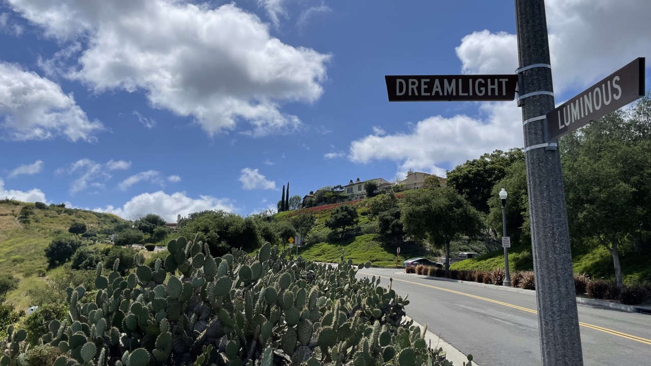 캘리포니아 여행 - 퀘일 힐 주택가