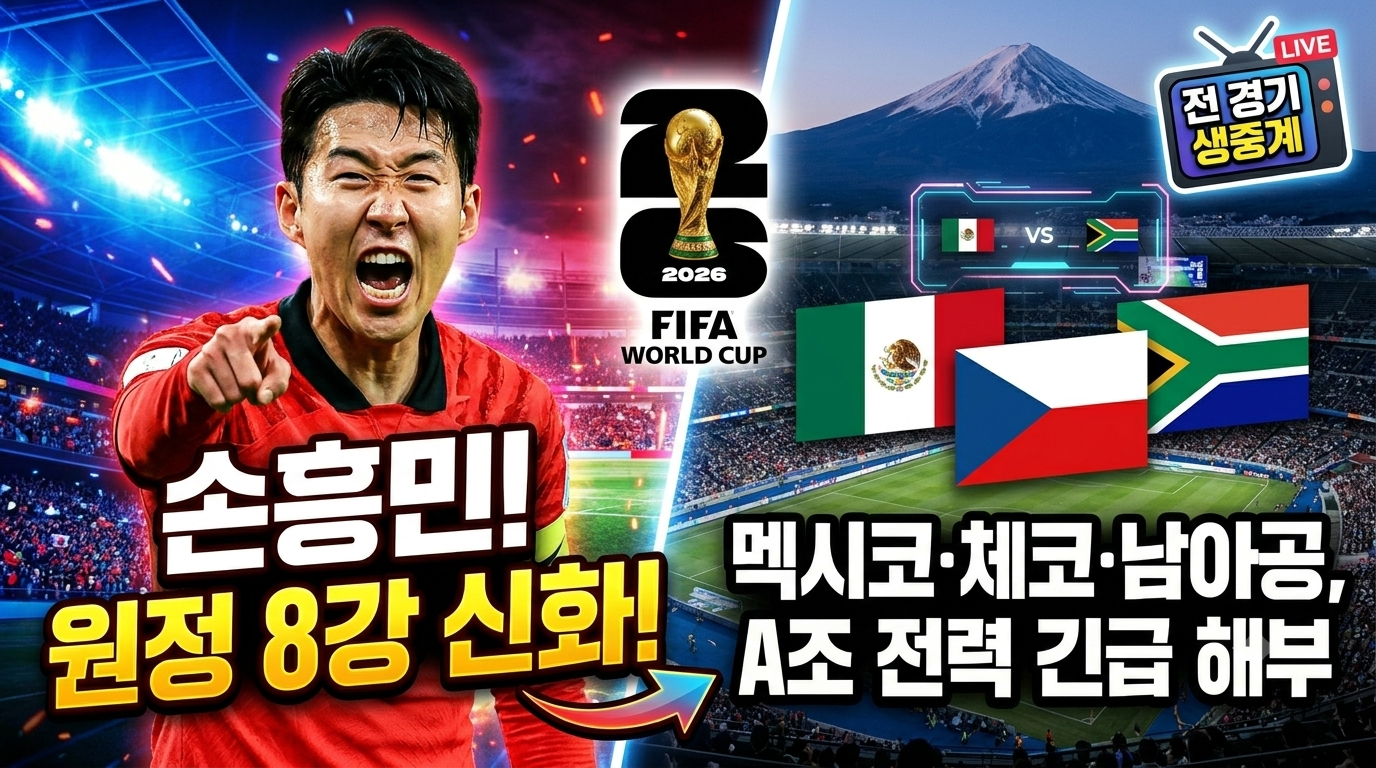 2026 월드컵 조편성 결과: 한국 A조 일정 및 48개국 전체 명단 정리 관련사진