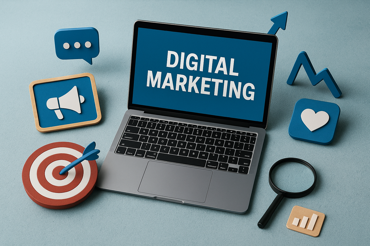 온리인 플랫폼과 디지털 마케팅 관련 사진