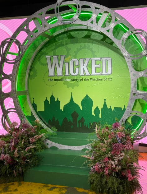 뮤지컬 위키드 포토존