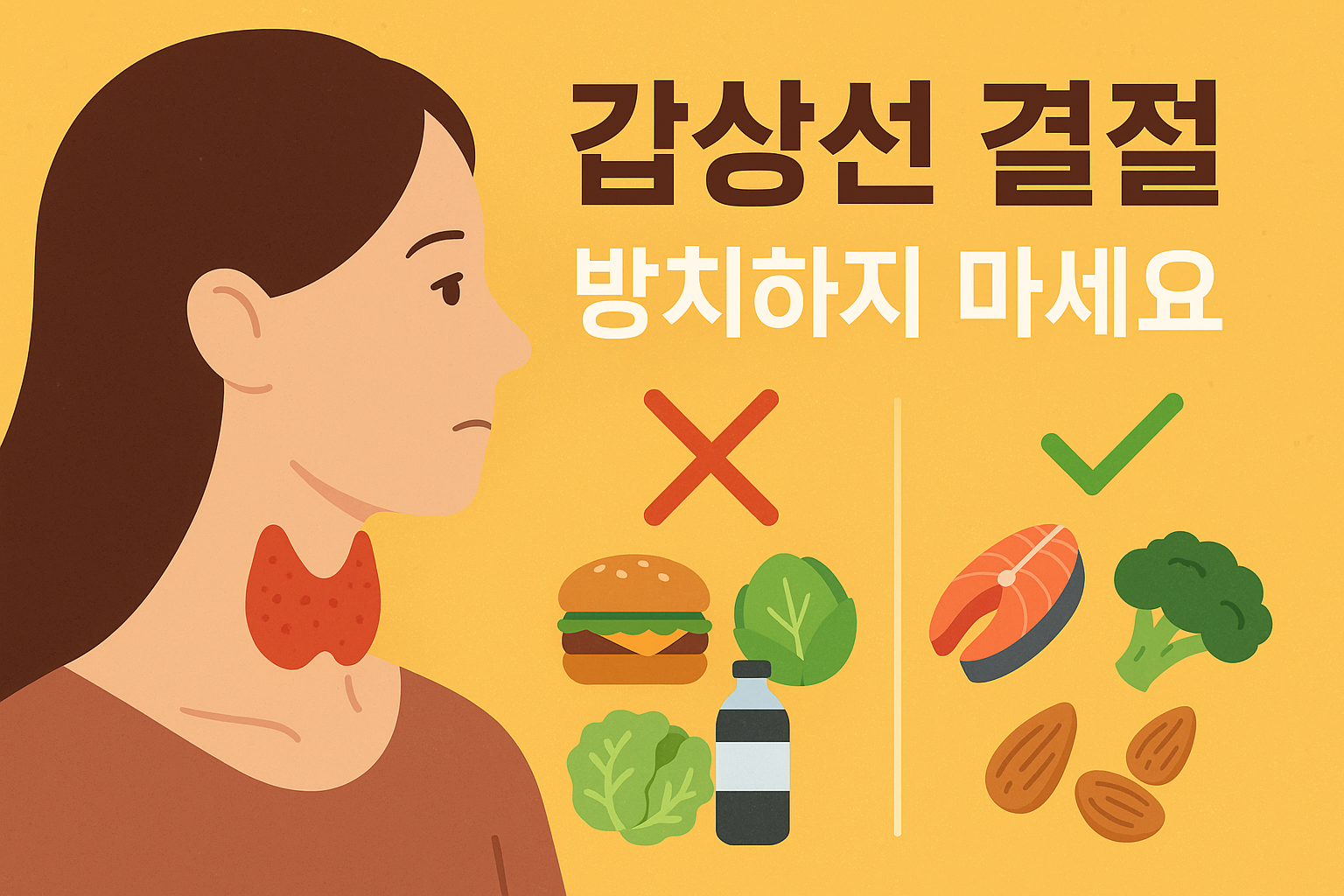 갑상선 결절 방치하지 마세요