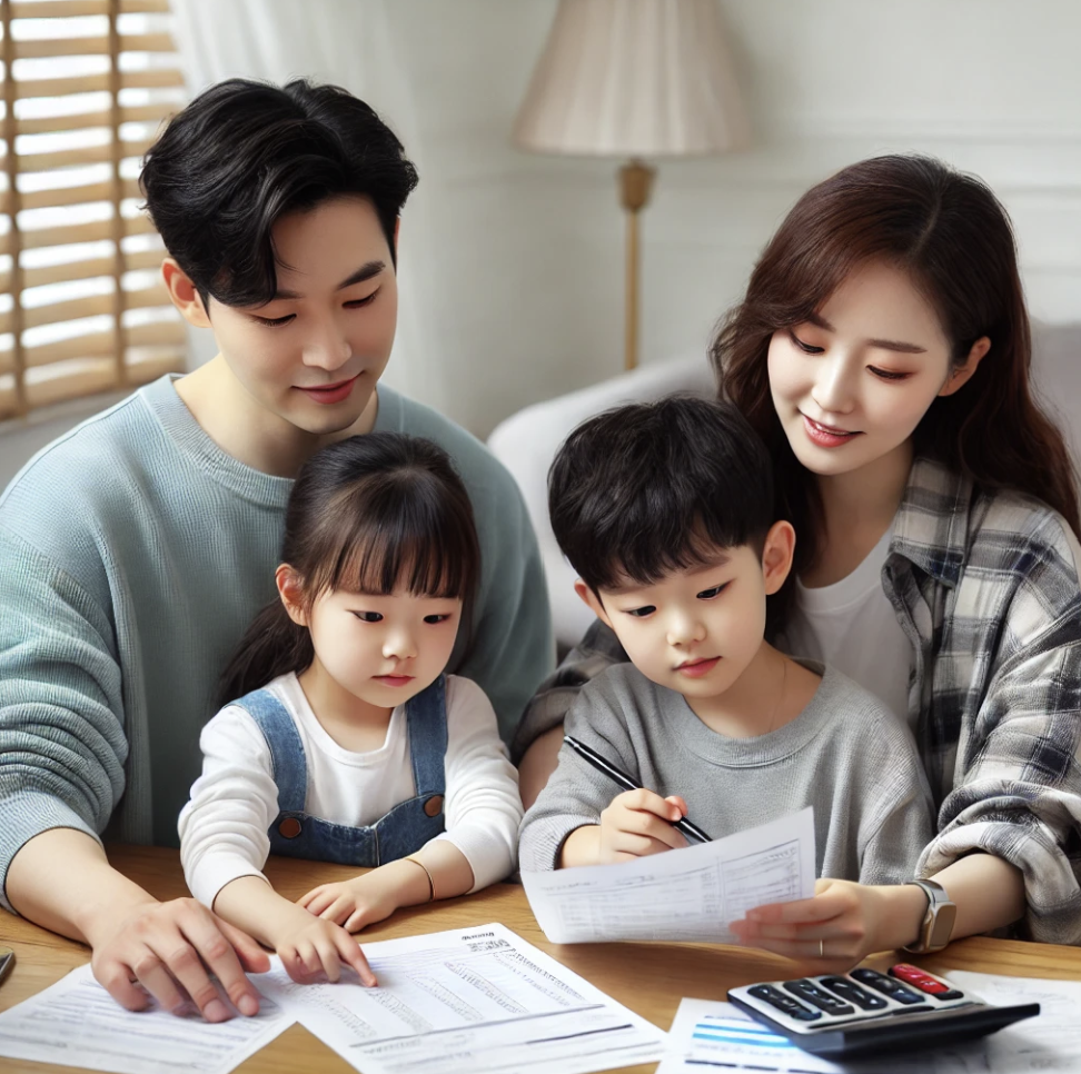 세액공제를 고민하는 가족