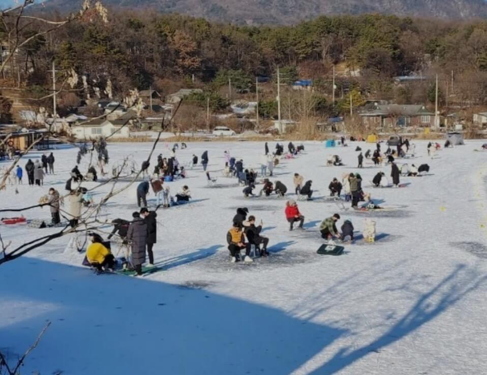 양평 산수유마을 빙어축제, 입장료 및 기본정보, 양평 산수유마을에서 제5회 빙어 축제가 열렸다고 합니다.
