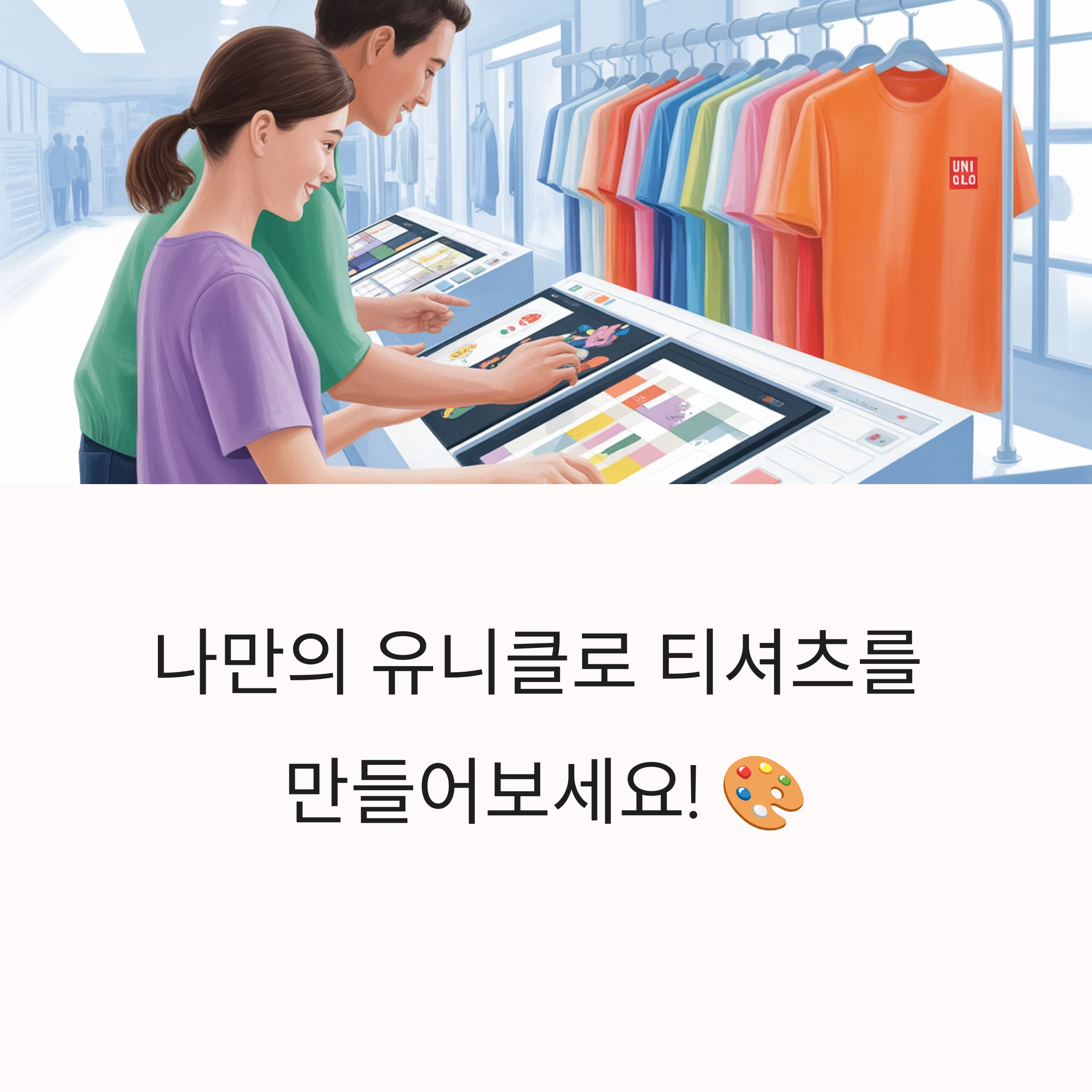 유니클로 커스텀 UT UTme 서비스