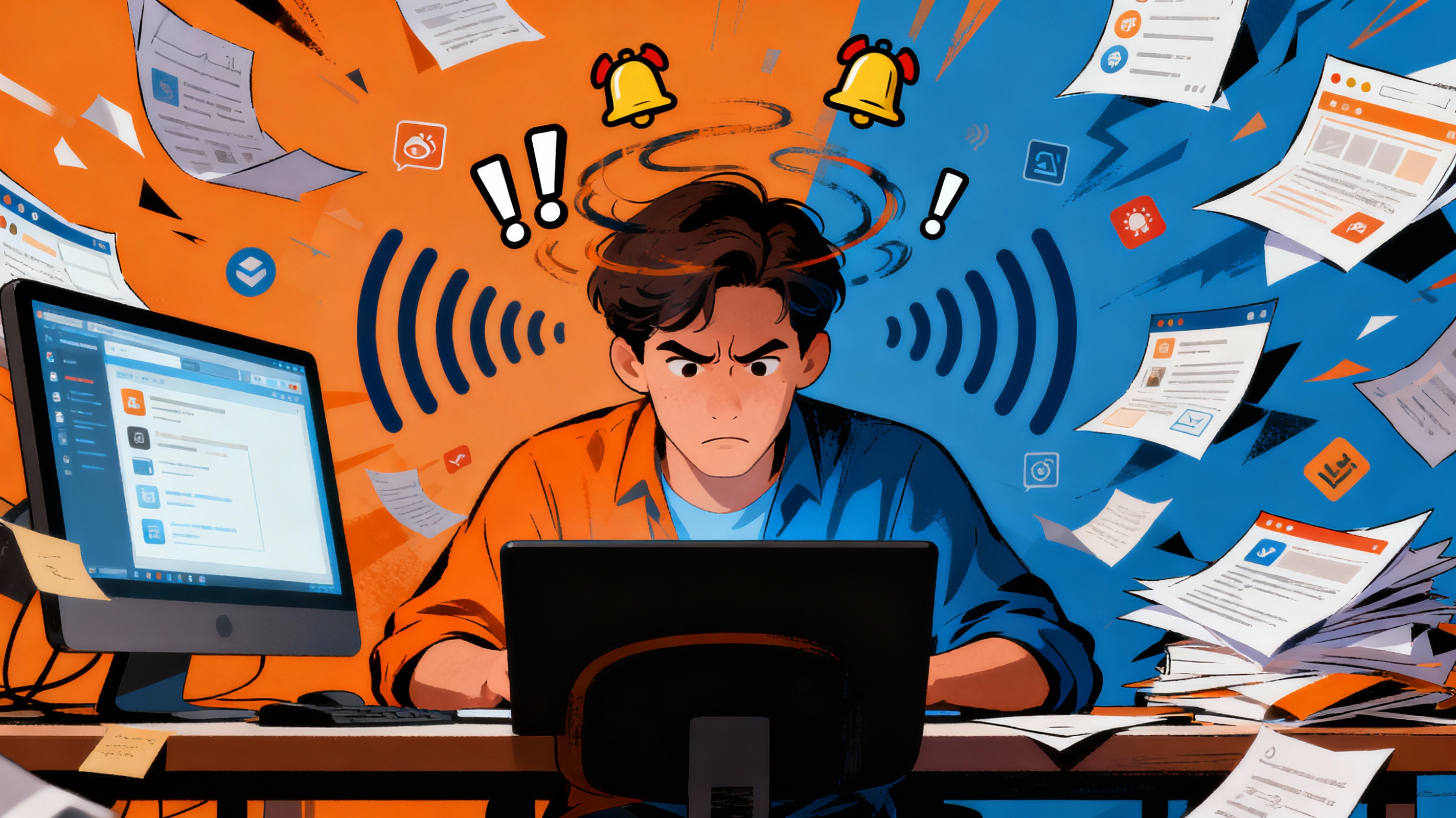 알림음이 당신의 집중력을 망치는 이유