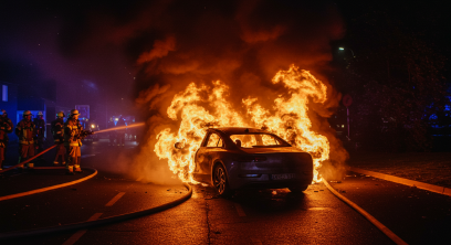 차량 및 전기차 화재