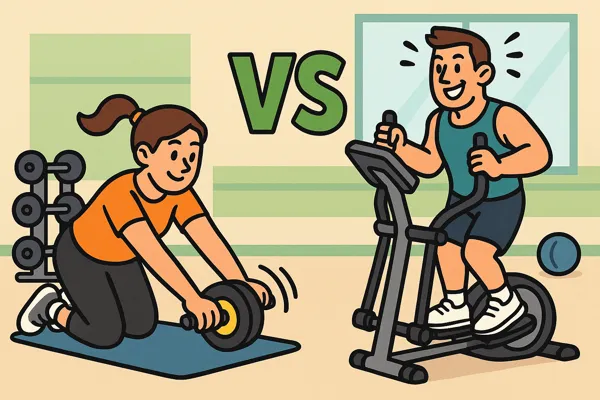 뱃살 빼는 최고의 운동기구 효과 비교30