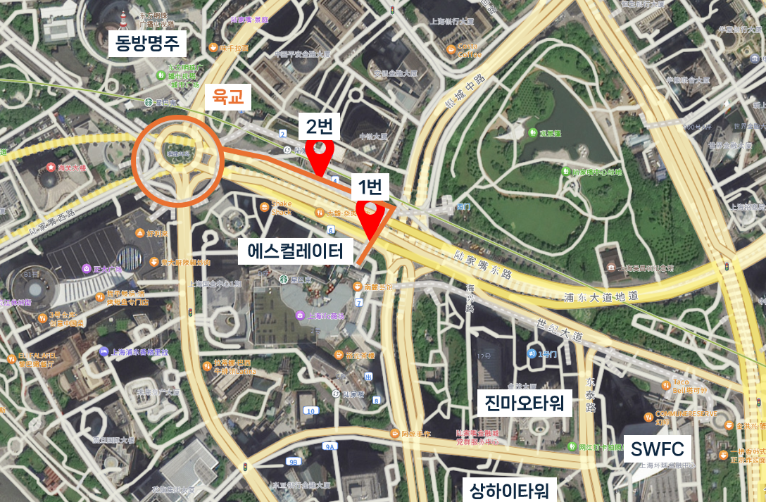 상하이 지도 6