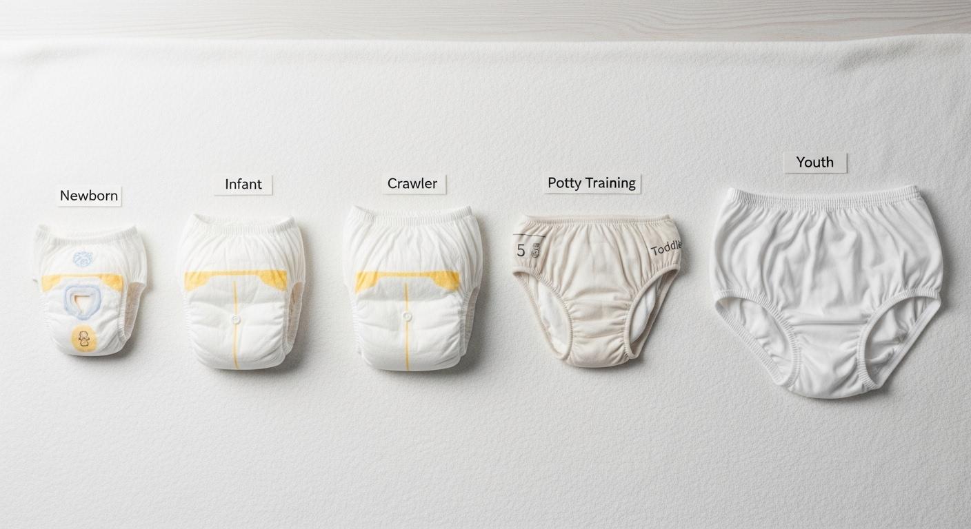 기저귀 6단계