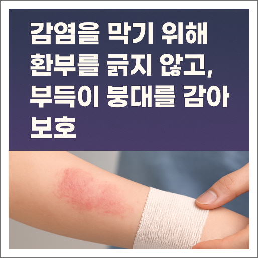 접촉성 피부염 증상과 부위별 치료법_감염차단