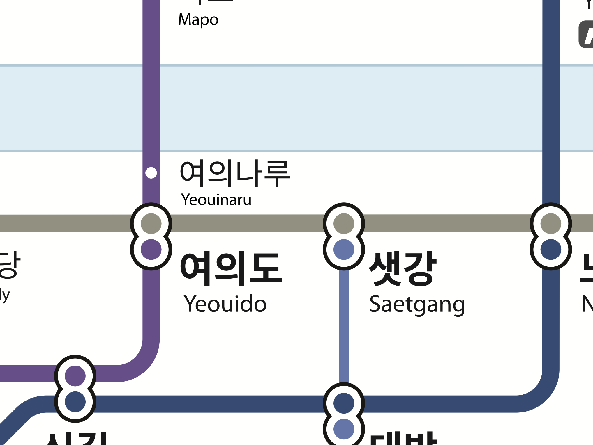 서울지하철노선도 크게 보기 - pdf로 확대해서 보기