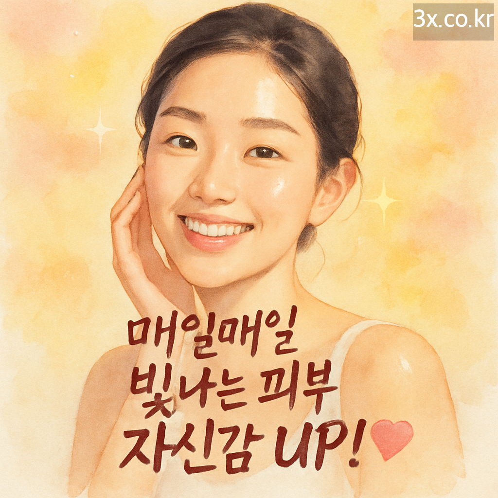 매일매일 빛나는 피부 자신감 UP!💖