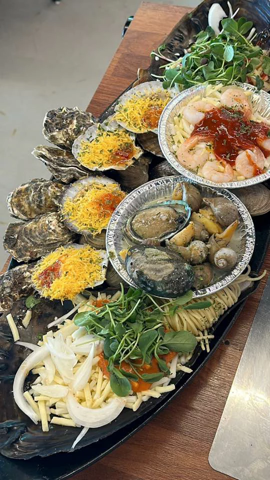 조개구이 나온 사진