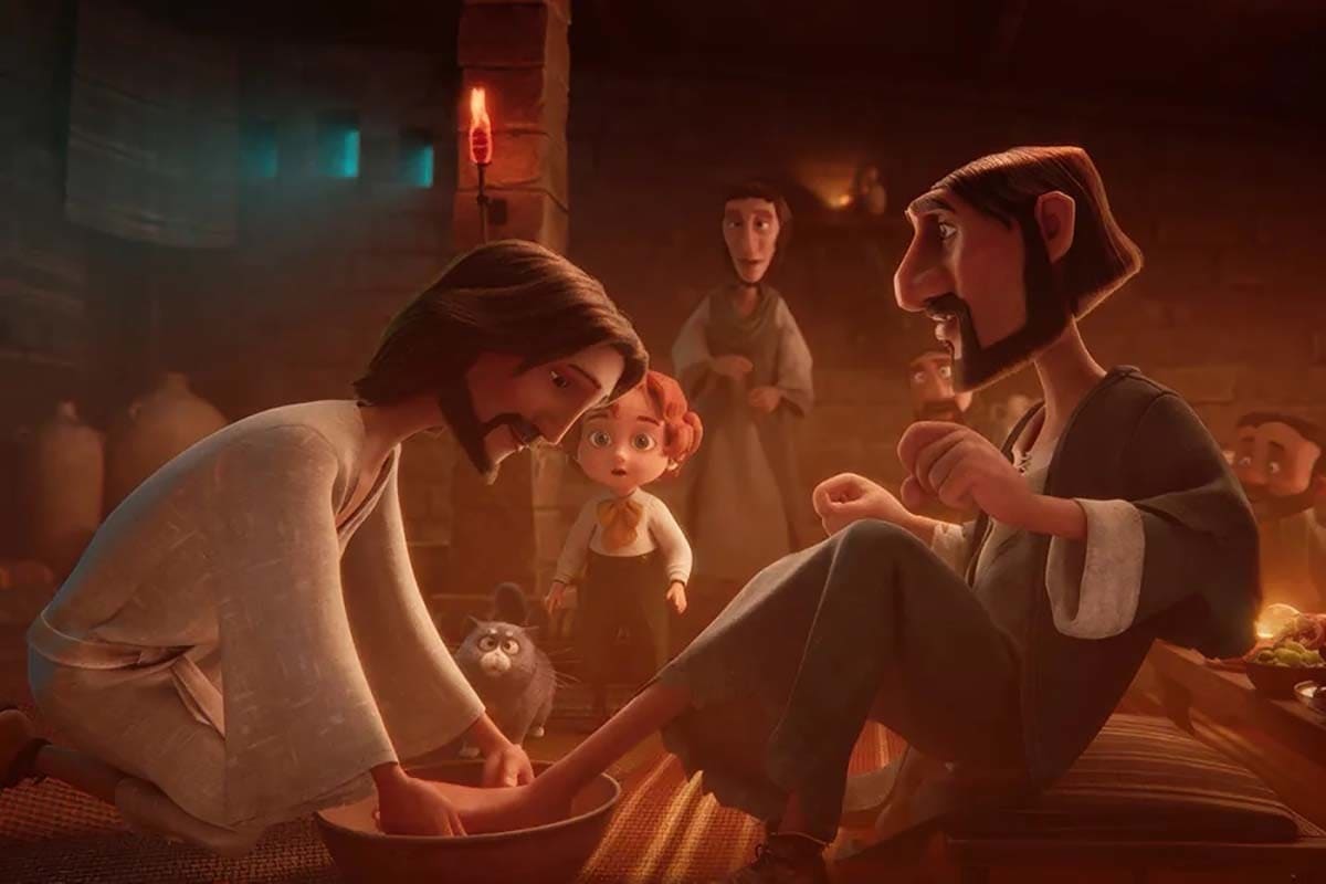 킹 오브 킹스 결론부 – 예수님이 제자의 발을 씻어주는 감동 장면