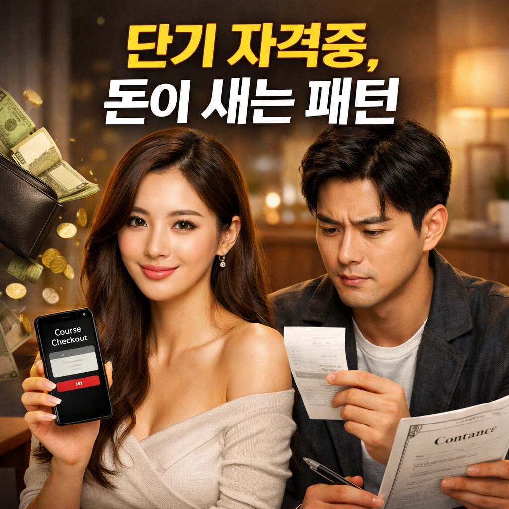 단기 자격증, 돈이 새는 패턴