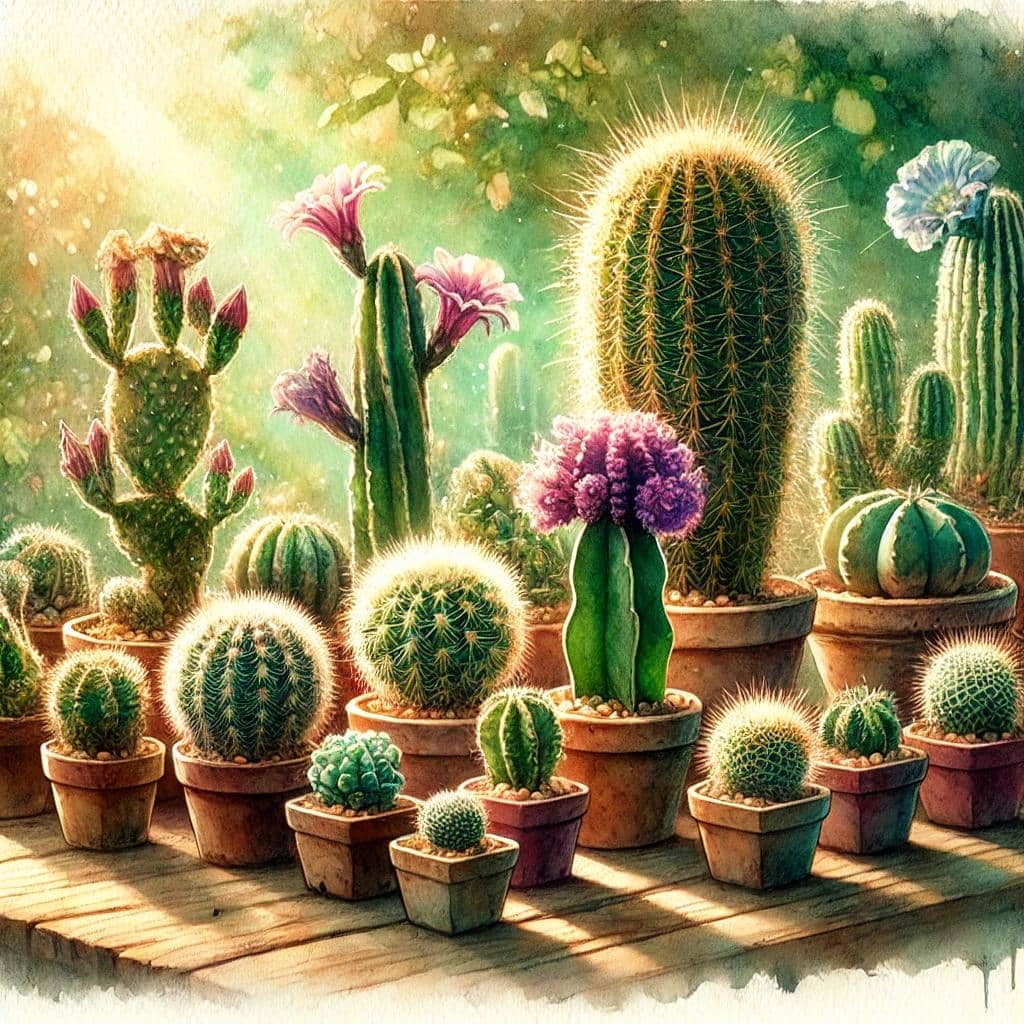 희귀 식물 선인장 키우기