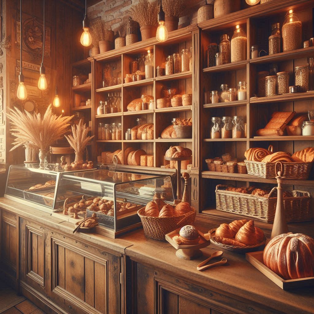 베이커리 배경