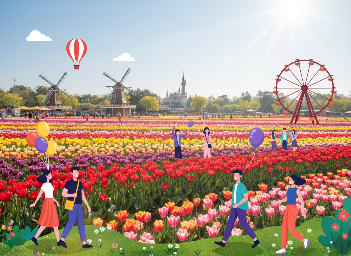 2026 용인 에버랜드 튤립축제 예약 예매 기간 가격