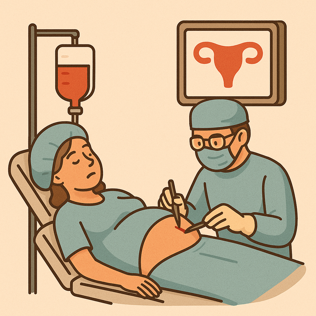 자궁경부무력증(맥수술) 수술에 관한 사진