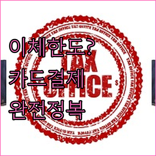 자동차세 연납 이체 한도 초과 시 카..