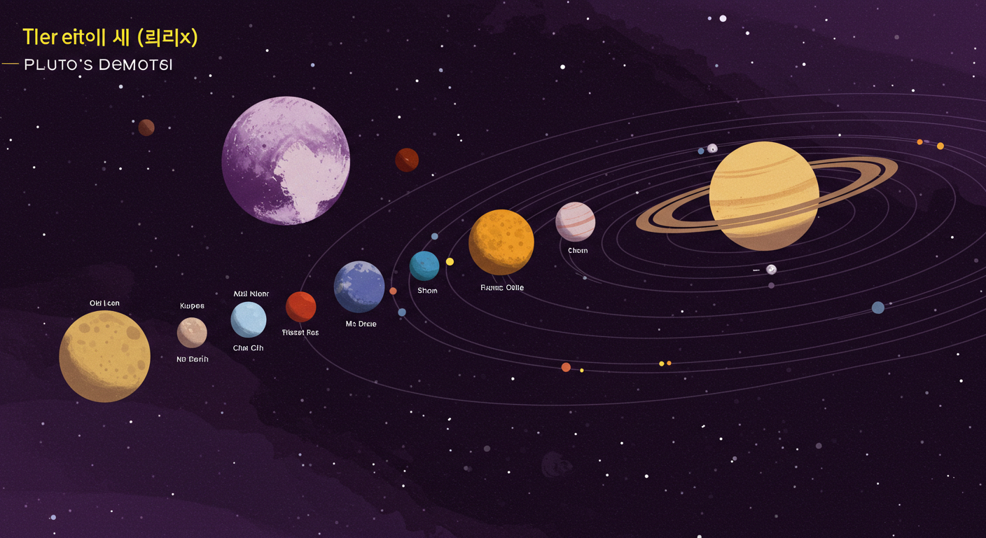 행성 정의의 대변화! 명왕성 태양계 제외가 우리에게 알려주는 우주의 비밀