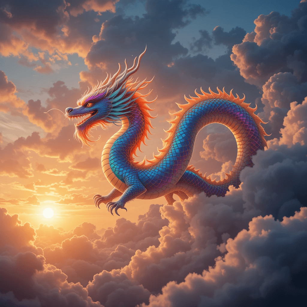 행운의 꿈에서 대표적인 용꿈의 홍보 포스터입니다.