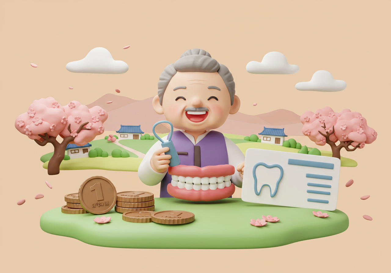 65세 이상 임플란트 지원금 자격과 신청 방법 비용 정리
