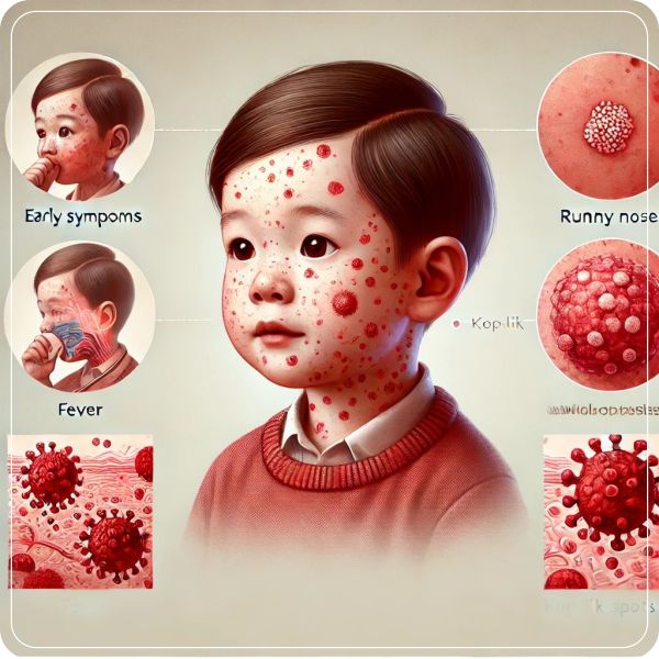 홍역 원인 증상 예방, 치료