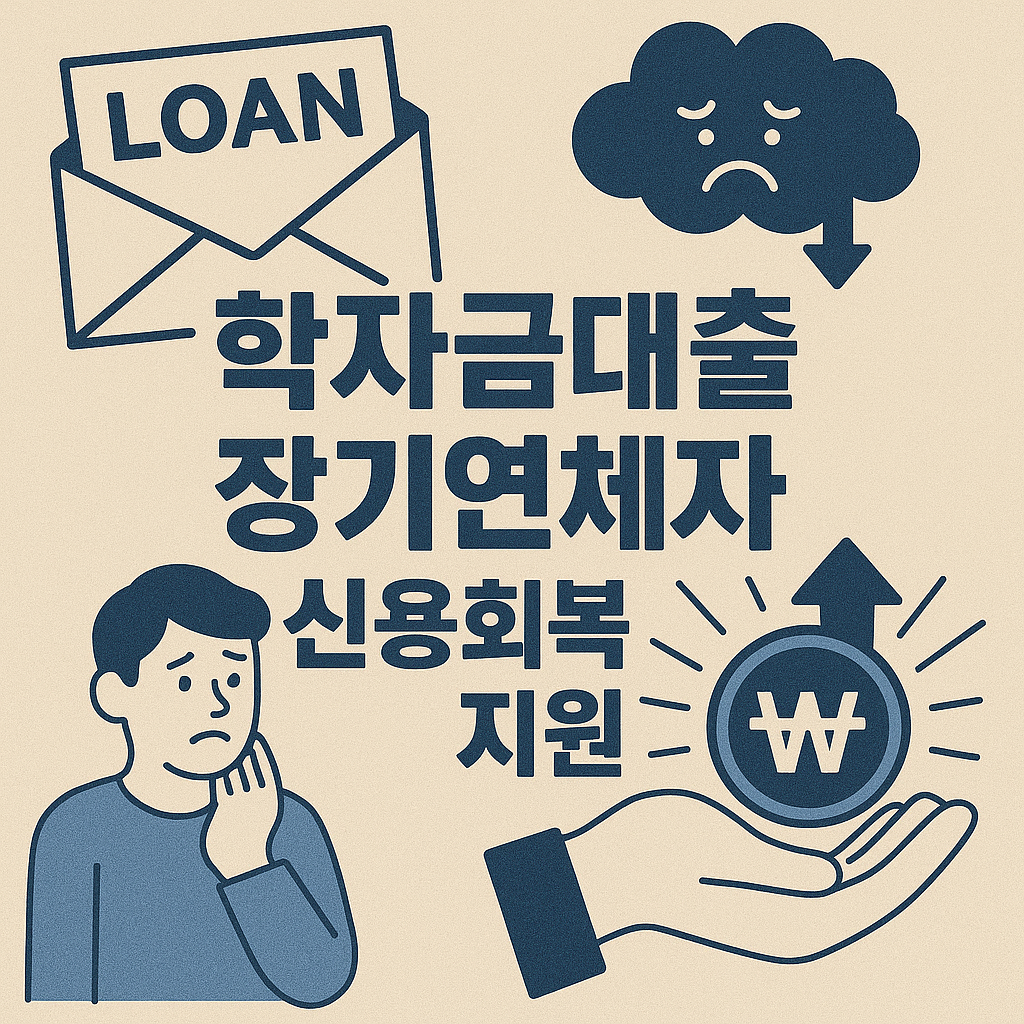 학자금대출 장기연체자 신용회복 지원 사진
