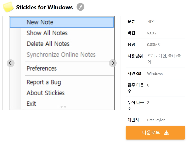 Stickies-for-Windows