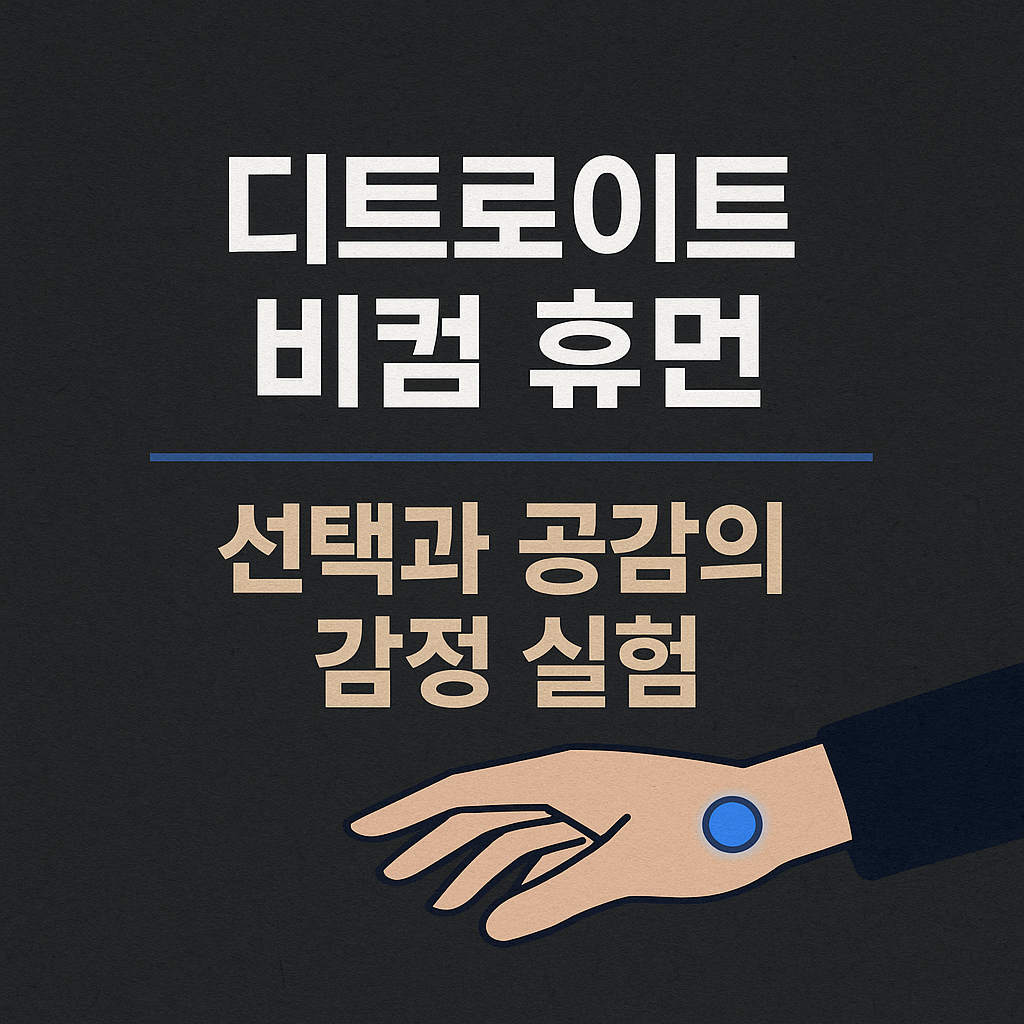 인간보다 더 인간다운 기계, &lsquo;디트로이트&rsquo;가 던지는 감정의 질문