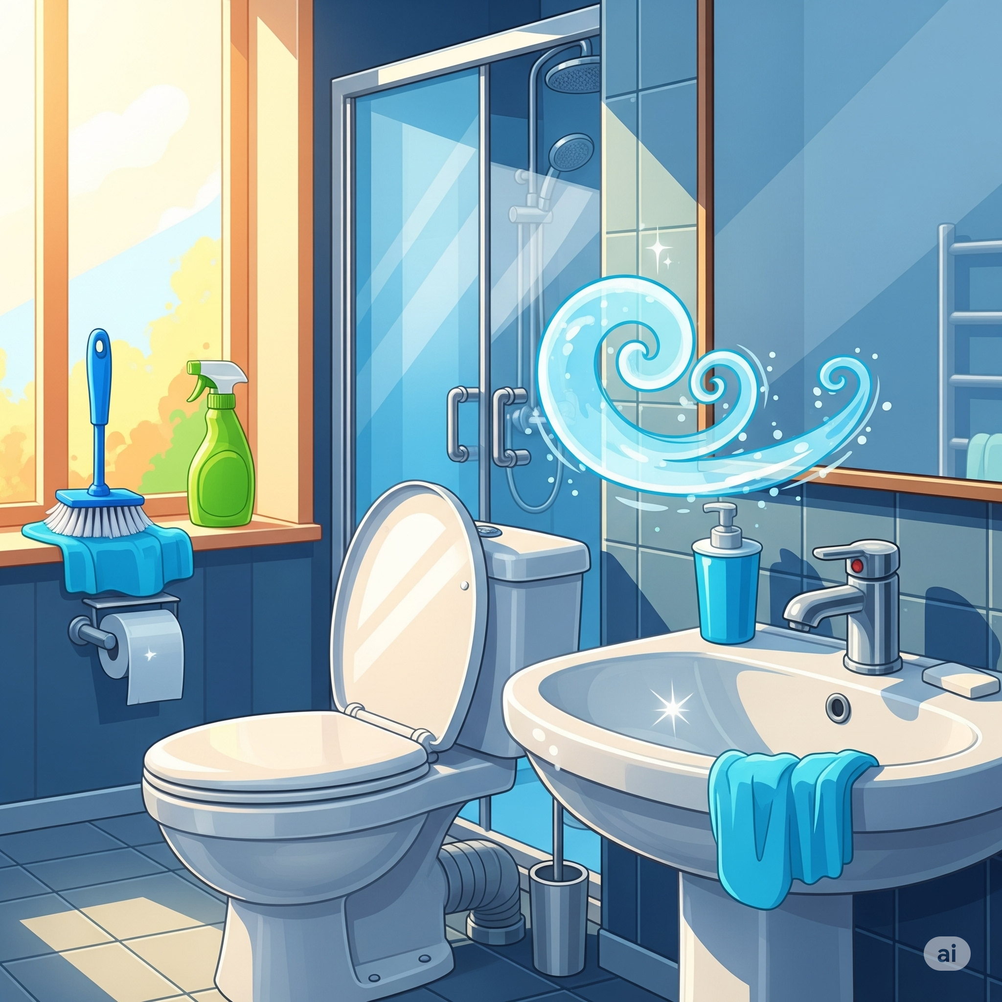 한 번에 싹! 완벽한 화장실 청소