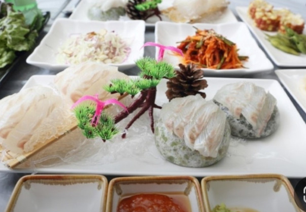 6시내고향 K맛있을지도 부산 회정식 회코스요리
