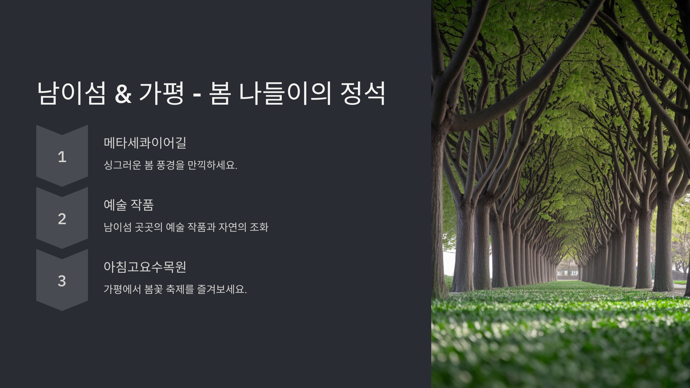 3월에 가볼만한 국내 여행지